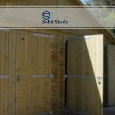 Wooden Garage Solid Shed